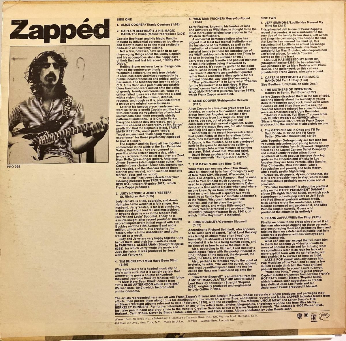 Zapped - LP Plak - Görsel 2