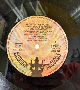 Curtis Mayfield ‎– Back To The World LP Plak - Görsel 4