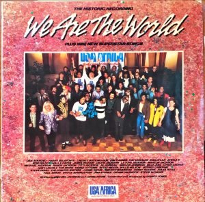 USA For Africa ‎– We Are The World LP Plak