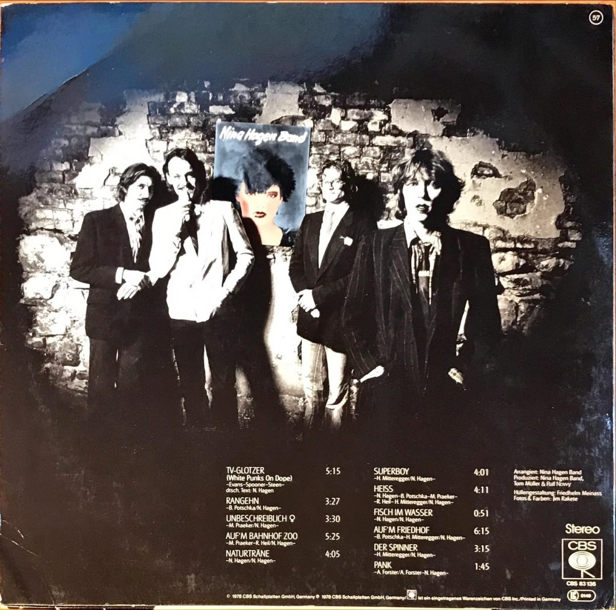 Nina Hagen Band ‎LP Plak - Görsel 2