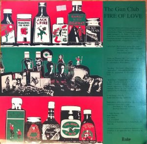 The Gun Club ‎– Fire Of Love LP Plak - Görsel 3