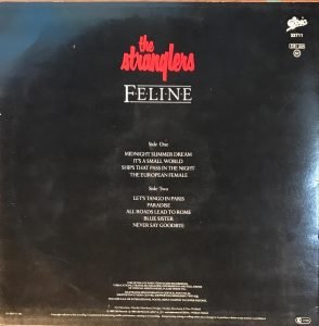 The Stranglers ‎– Feline LP Plak - Görsel 2