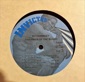 Chairmen Of The Board ‎– Bittersweet LP Plak - Görsel 3