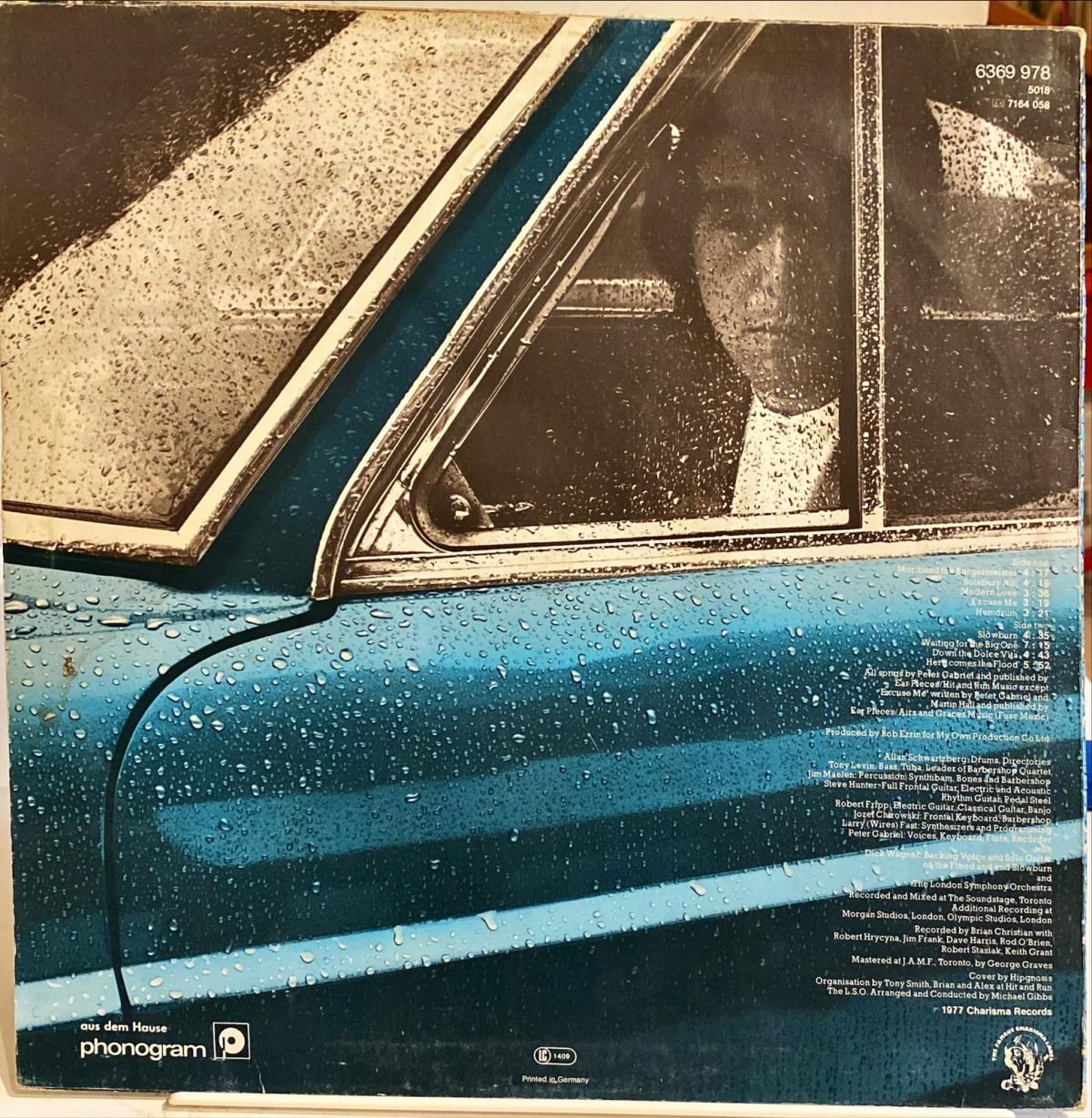 Peter Gabriel ‎– Peter Gabriel  LP Plak - Görsel 4