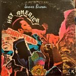James Brown ‎– Hey America LP Plak