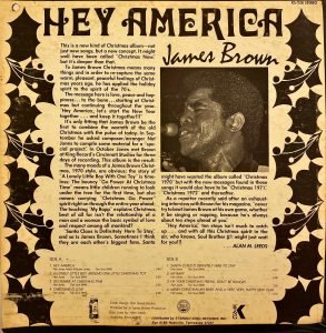 James Brown ‎– Hey America LP Plak - Görsel 2