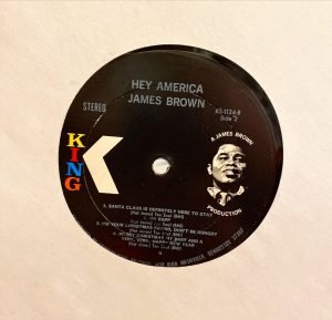 James Brown ‎– Hey America LP Plak - Görsel 4