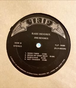 Jimi Hendrix ‎– Rare Hendrix LP Plak - Görsel 3