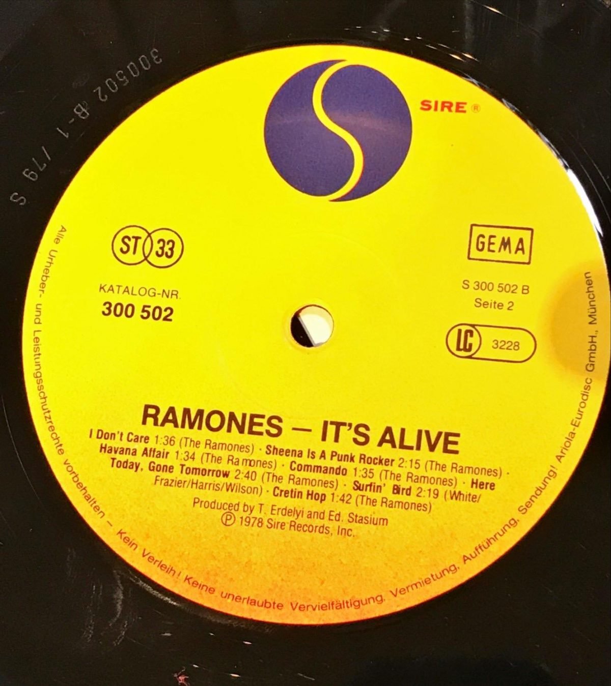 Ramones ‎– It's Alive - 2LP Plak - Görsel 4