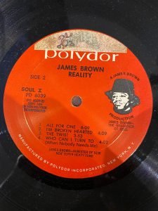 James Brown ‎– Reality LP Plak - Görsel 3