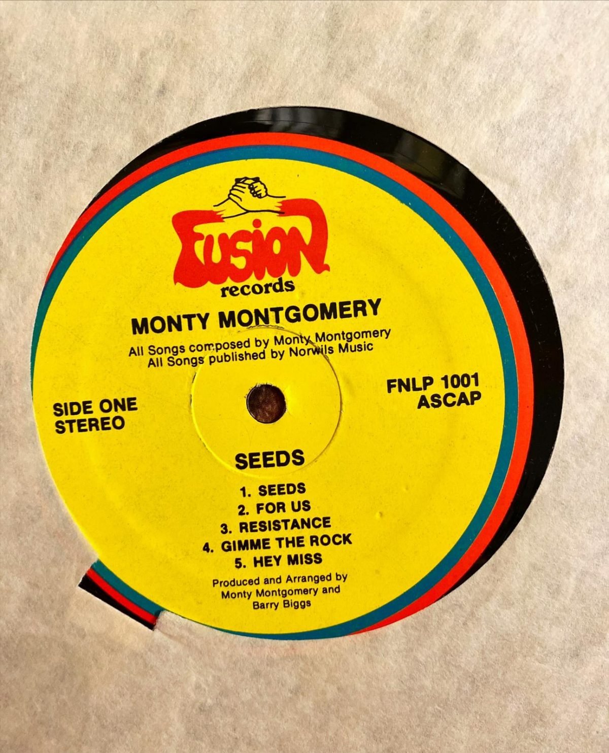 Monty Montgomery ‎– Seeds LP Plak - Görsel 3