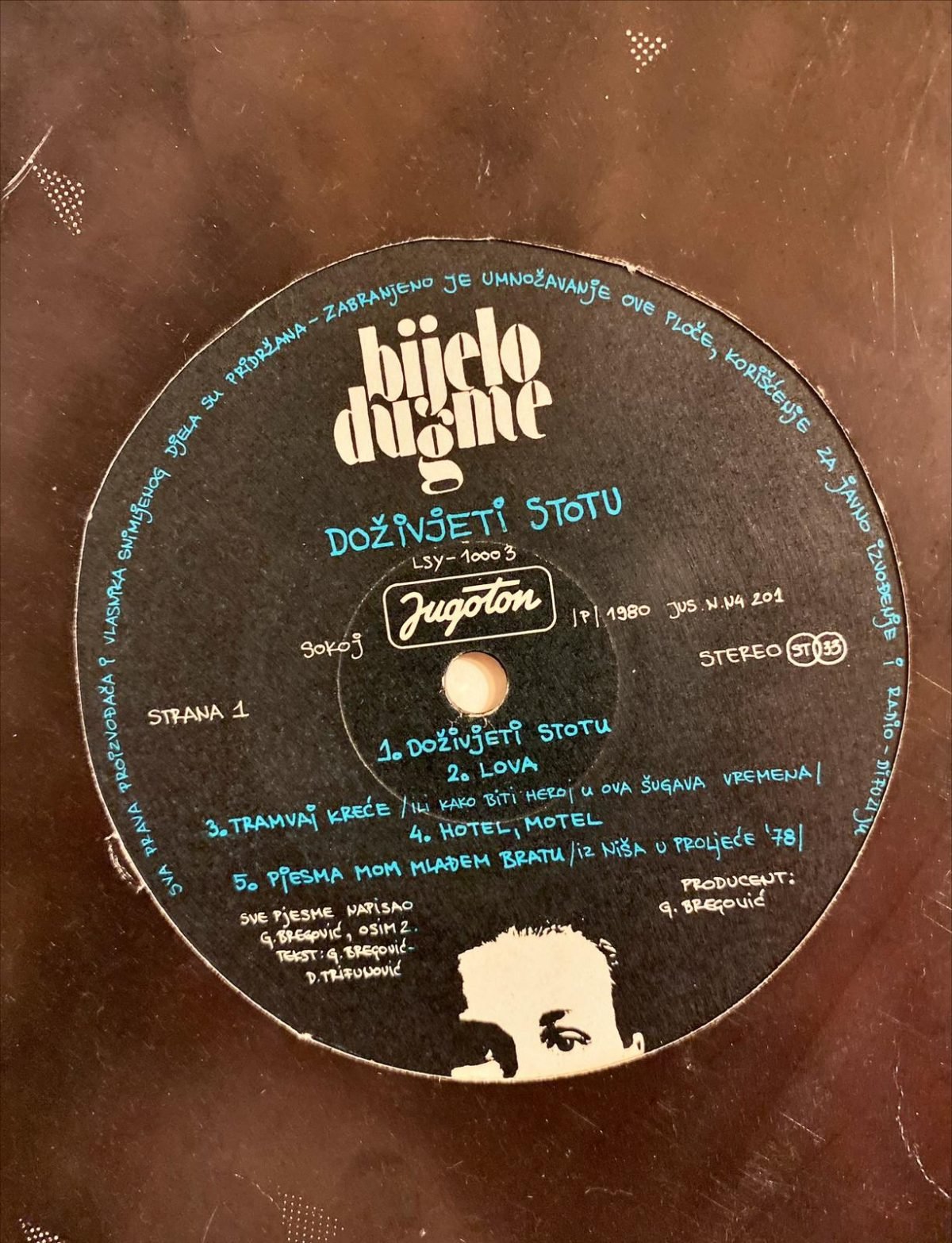 Bijelo Dugme ‎– Doživjeti Stotu LP Plak - Görsel 3