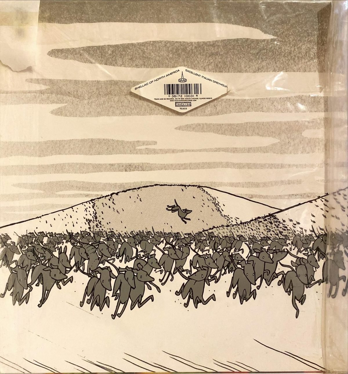 Shellac ‎– Excellent Italian Greyhound LP Plak - Görsel 2