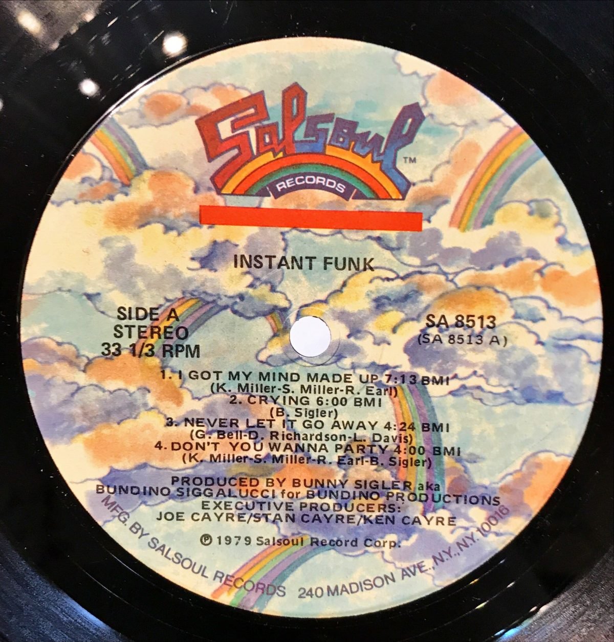 Instant Funk ‎– Instant Funk LP Plak - Görsel 2