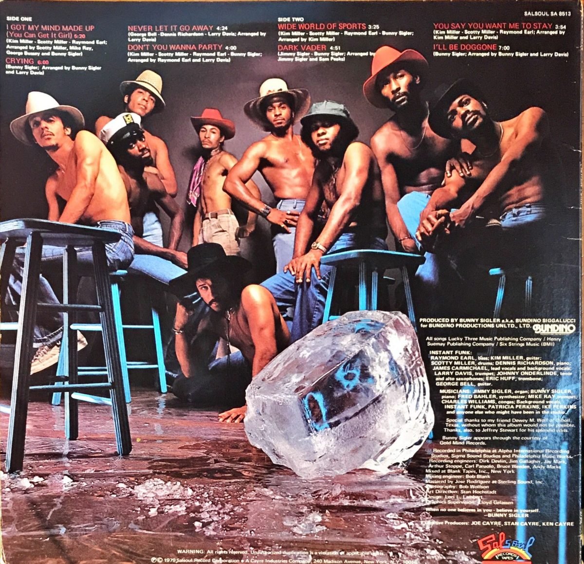 Instant Funk ‎– Instant Funk LP Plak - Görsel 3