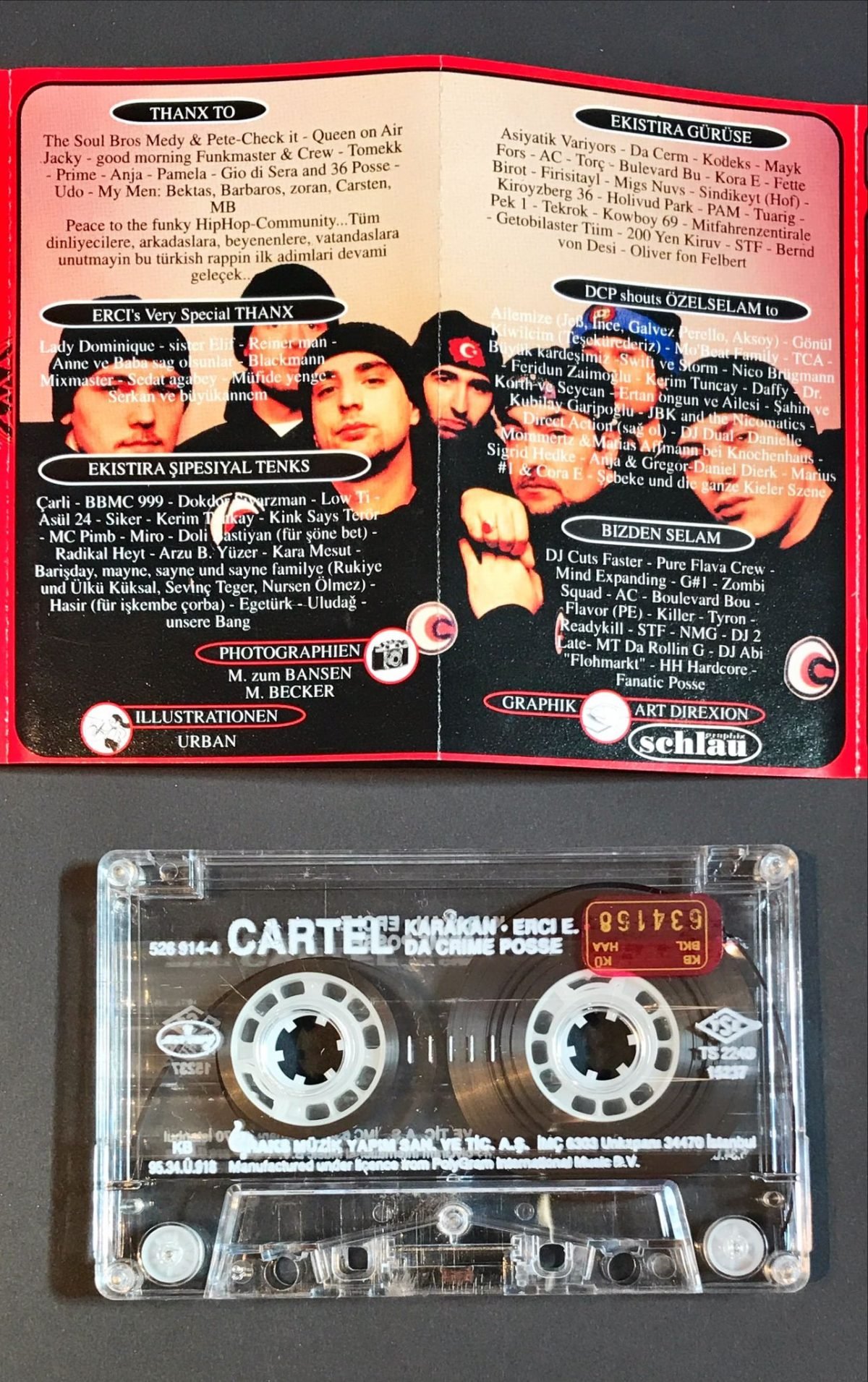 Cartel Kaset 1995 - Görsel 3