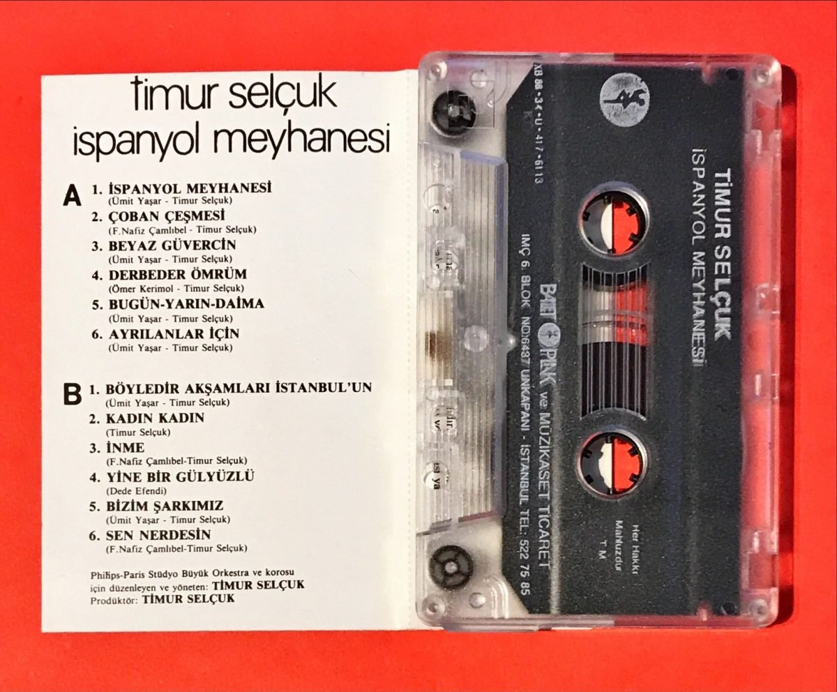 Timur Selçuk ‎– İspanyol Meyhanesi  Kaset - Görsel 2