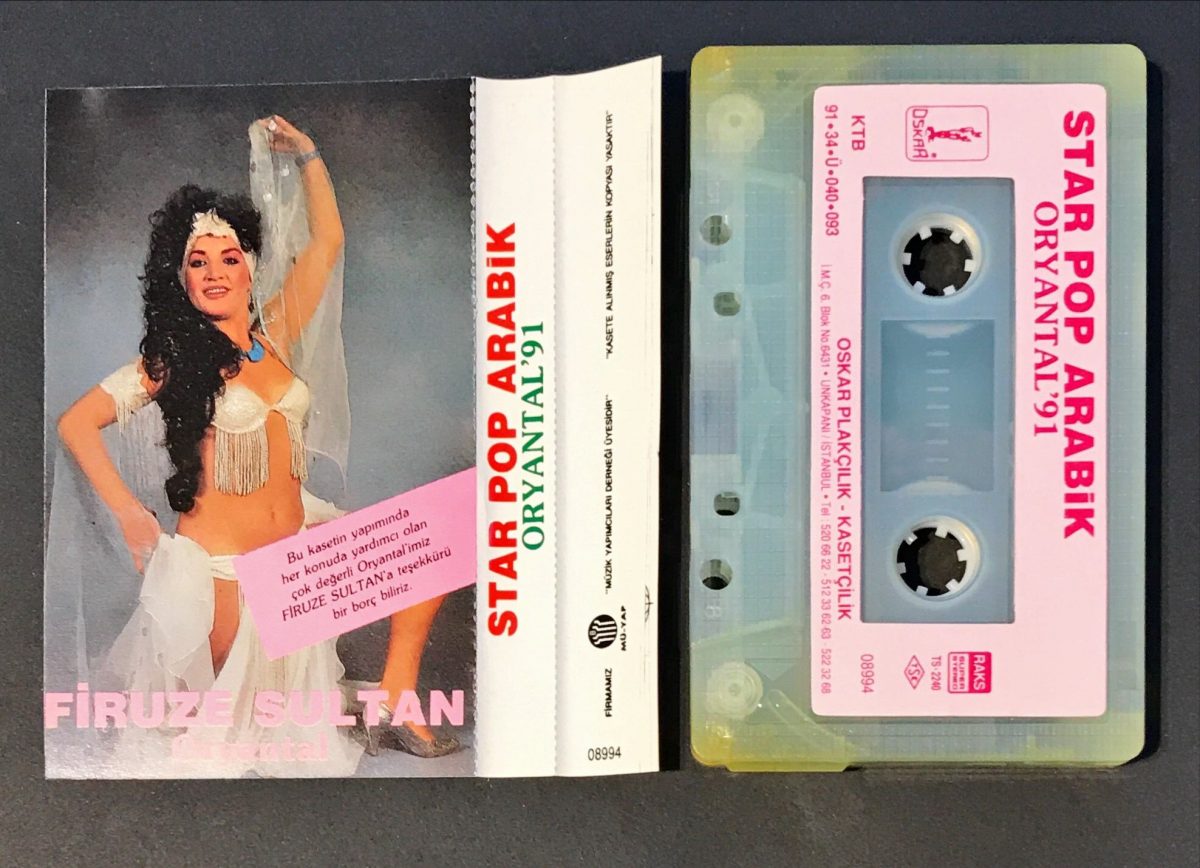 Firuze Sultan ‎– Star Pop Arabik Oryantal '91 Kaset - Görsel 2