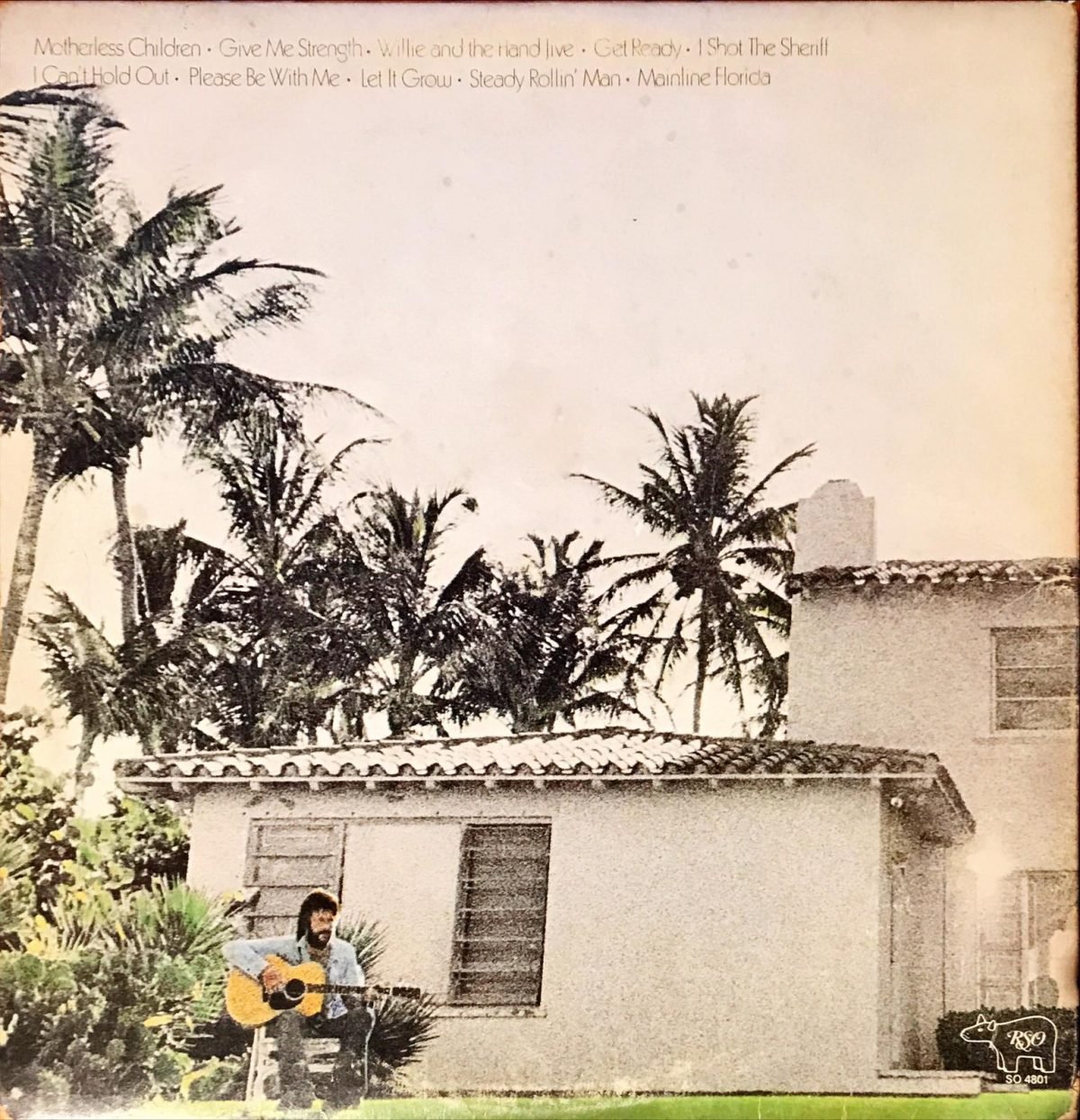 Eric Clapton ‎– 461 Ocean Boulevard LP Plak - Görsel 2