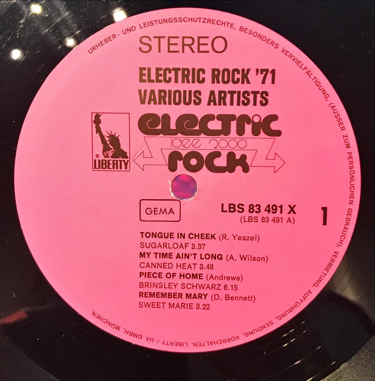 Electric Rock 71 (Idee 2000) 2LP Plak - Görsel 2