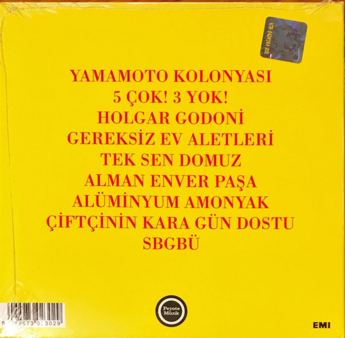Haossaa ‎– Haossaa CD - Görsel 2