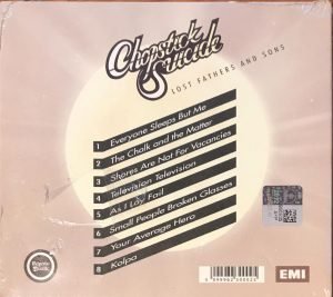 Chopstick Suicide ‎– Lost Fathers And Sons CD - Görsel 2