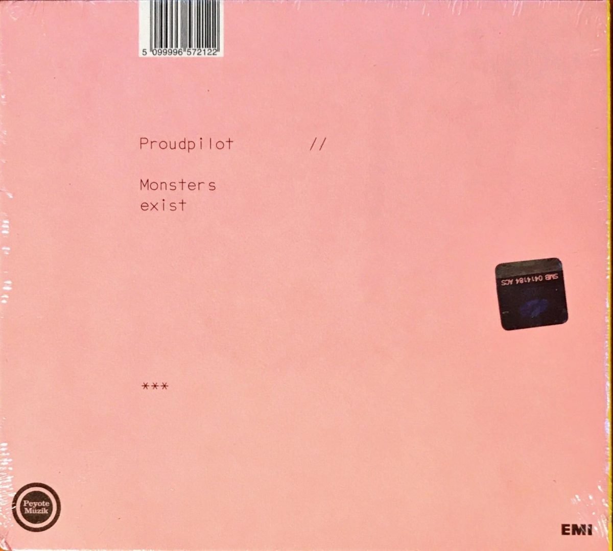 Proudpilot ‎– Monsters Exist CD - Görsel 2
