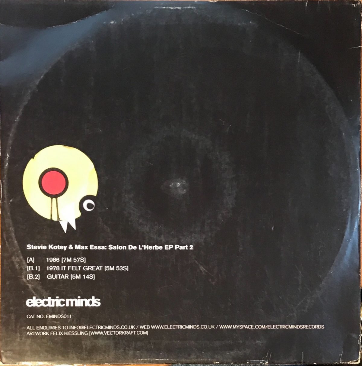 Stevie Kotey & Max Essa ‎– Salon De L'Herbe EP Part 2 Maxi Single Plak - Görsel 2