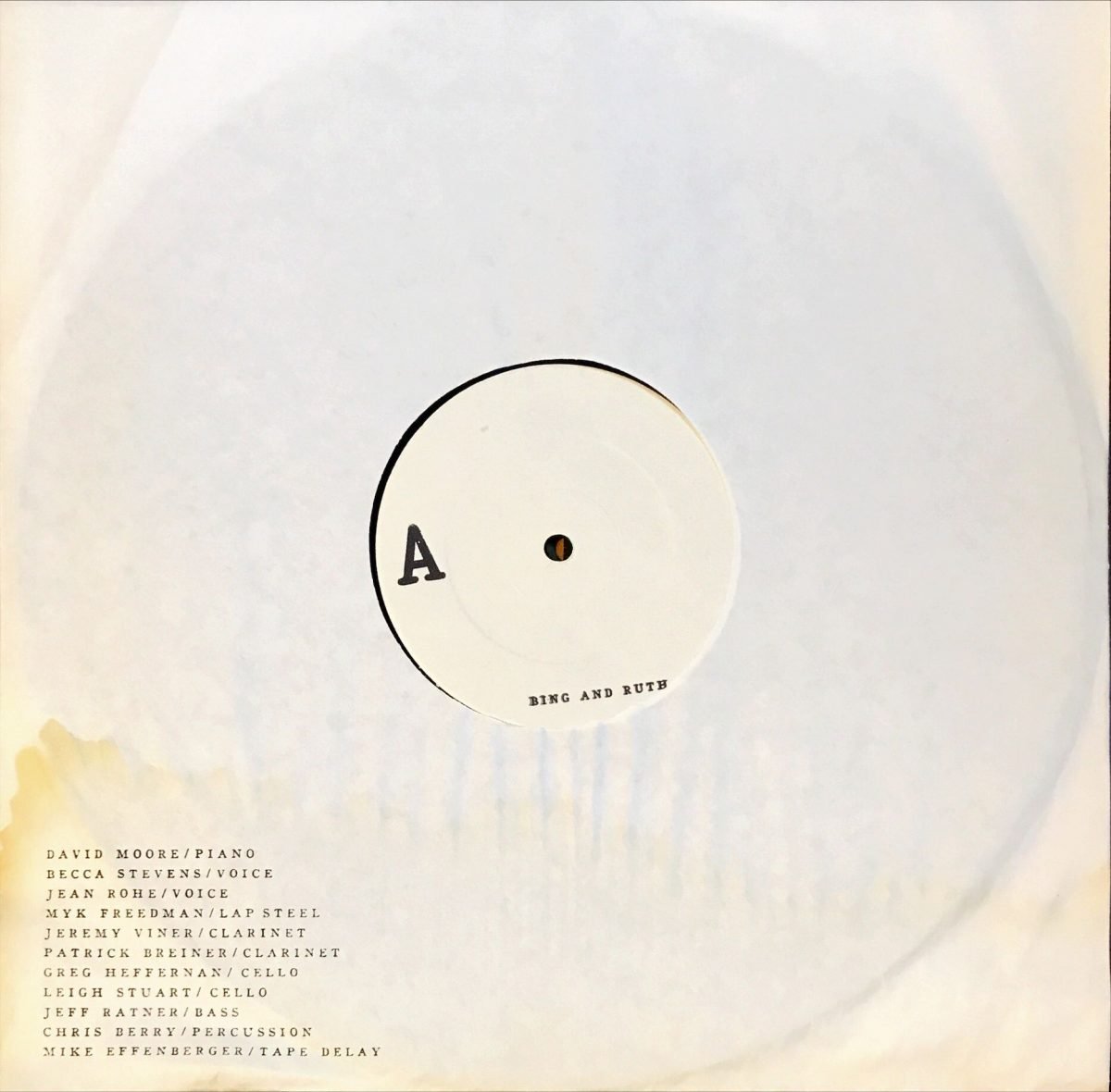 Bing And Ruth ‎– City Lake - 2LP Plak - Görsel 3