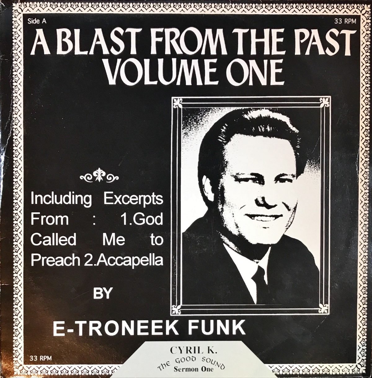 E-Troneek Funk ‎– A Blast From The Past Maxi Single Plak - Görsel 2