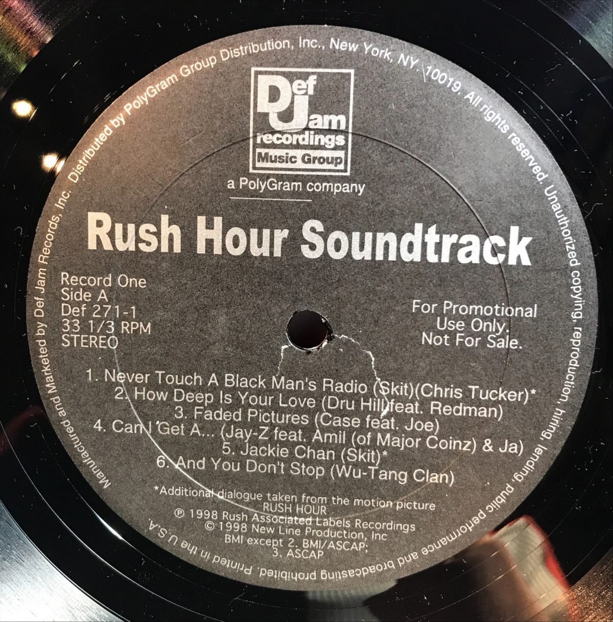 Rush Hour Soundtrack - 2LP Plak - Görsel 2