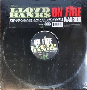 Lloyd Banks ‎– On Fire / Warrior Maxi Single Plak