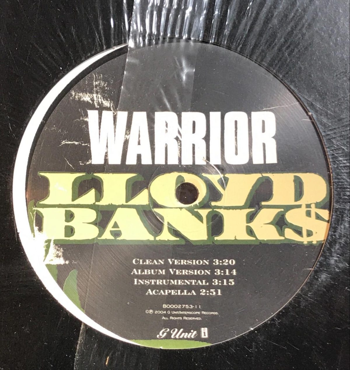Lloyd Banks ‎– On Fire / Warrior Maxi Single Plak - Görsel 2