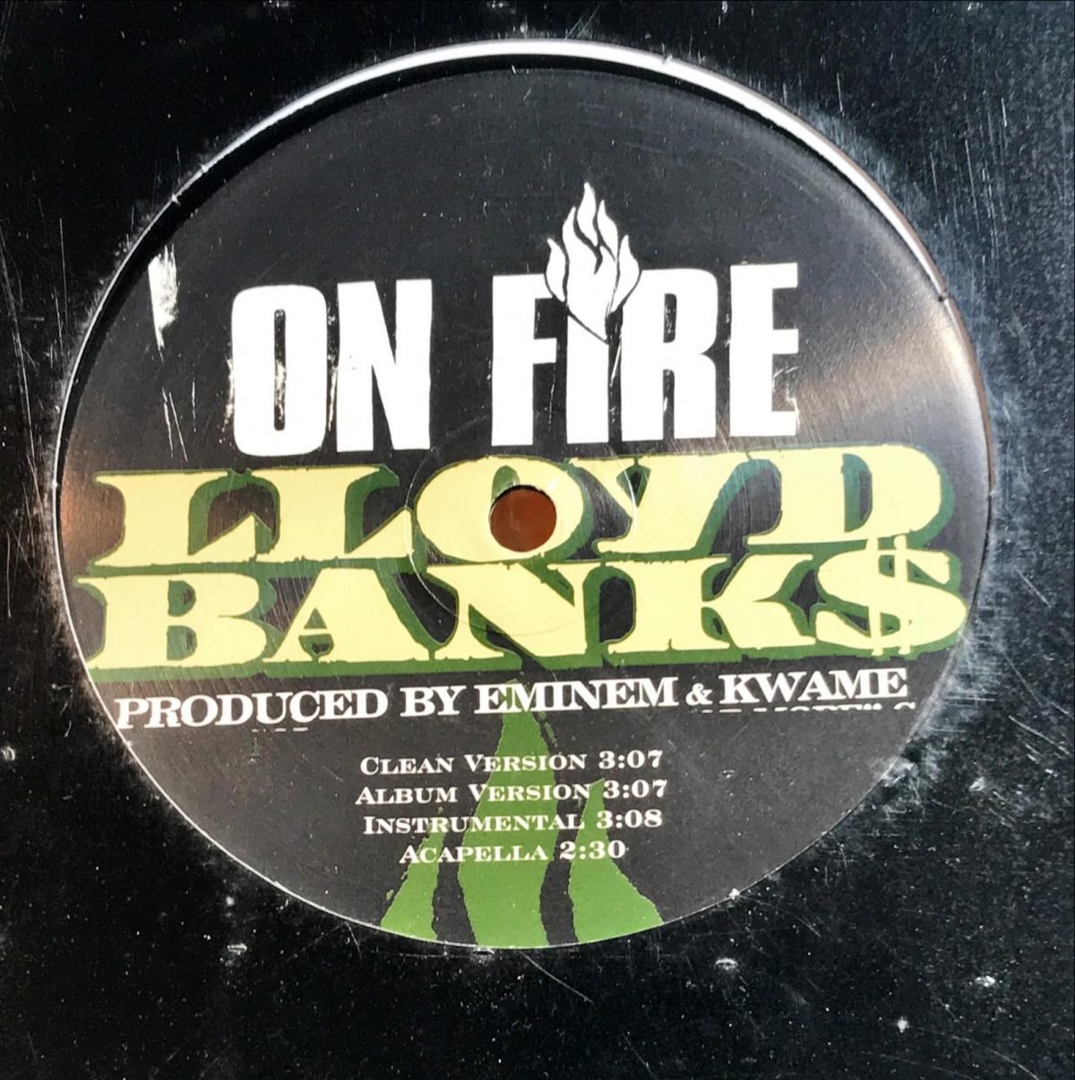 Lloyd Banks ‎– On Fire / Warrior Maxi Single Plak - Görsel 3