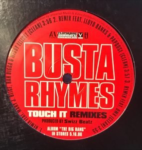 Busta Rhymes – Touch It (Remixes) Maxi Single Plak - Görsel 2