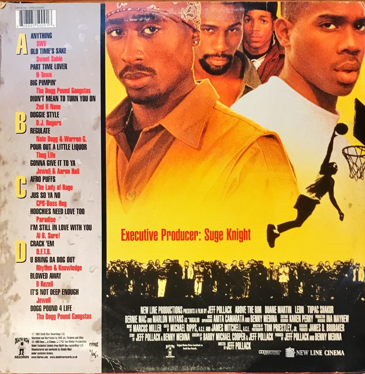 Above The Rim (The Soundtrack) 2LP Plak - Görsel 2