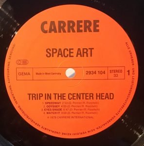 Space Art – Trip In The Center Head  LP Plak - Görsel 3