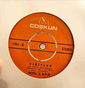 Sevil & Ayla ‎– Yiğitler / Ali’yi Gördüm Ali’yi 45'lik Plak - Görsel 4