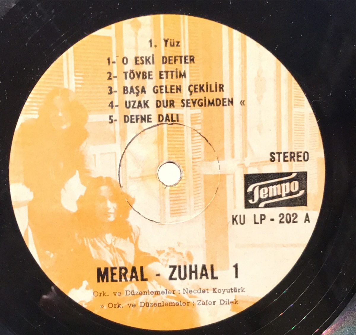 Meral Zuhal Vol. 1 LP Plak - Görsel 3