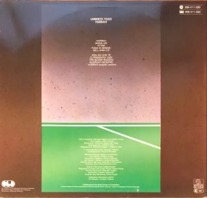Umberto Tozzi ‎– Hurrah! LP Plak - Görsel 2