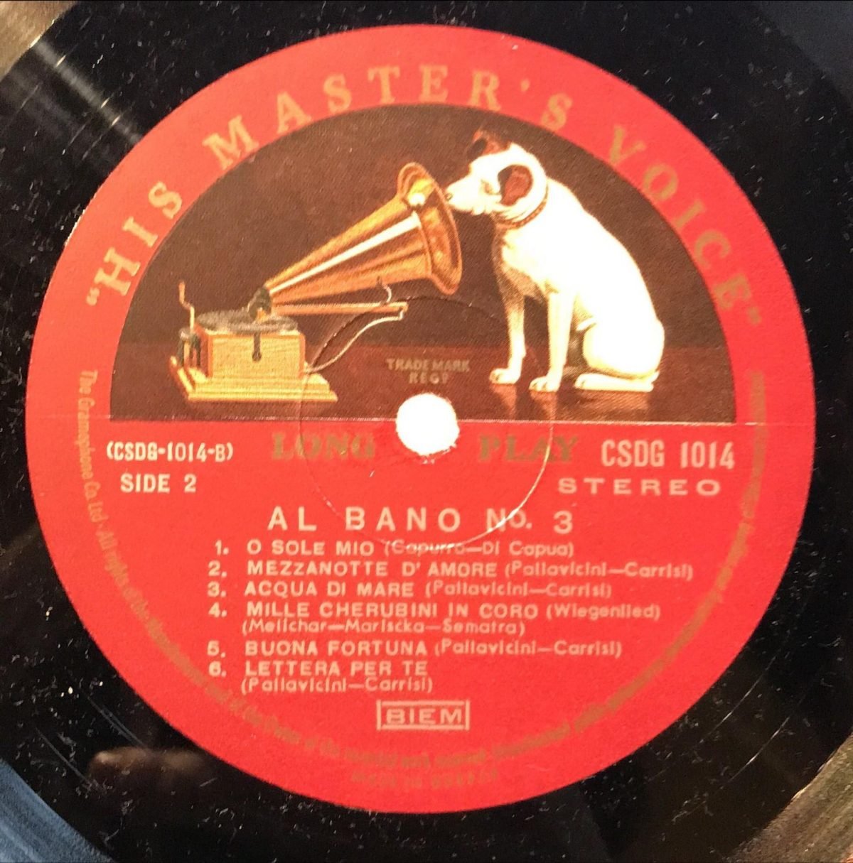 Al Bano ‎– Al Bano Nr 3 LP Plak - Görsel 3