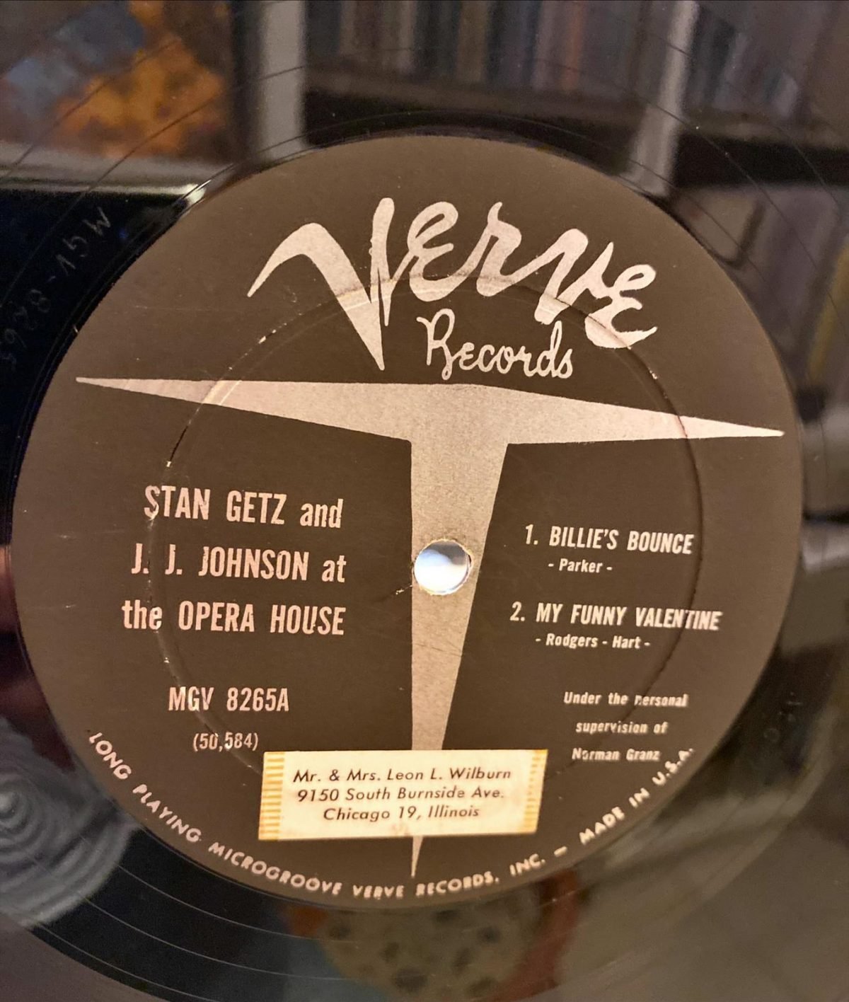 Stan Getz And J.J. Johnson ‎– At The Opera House LP Plak - Görsel 2