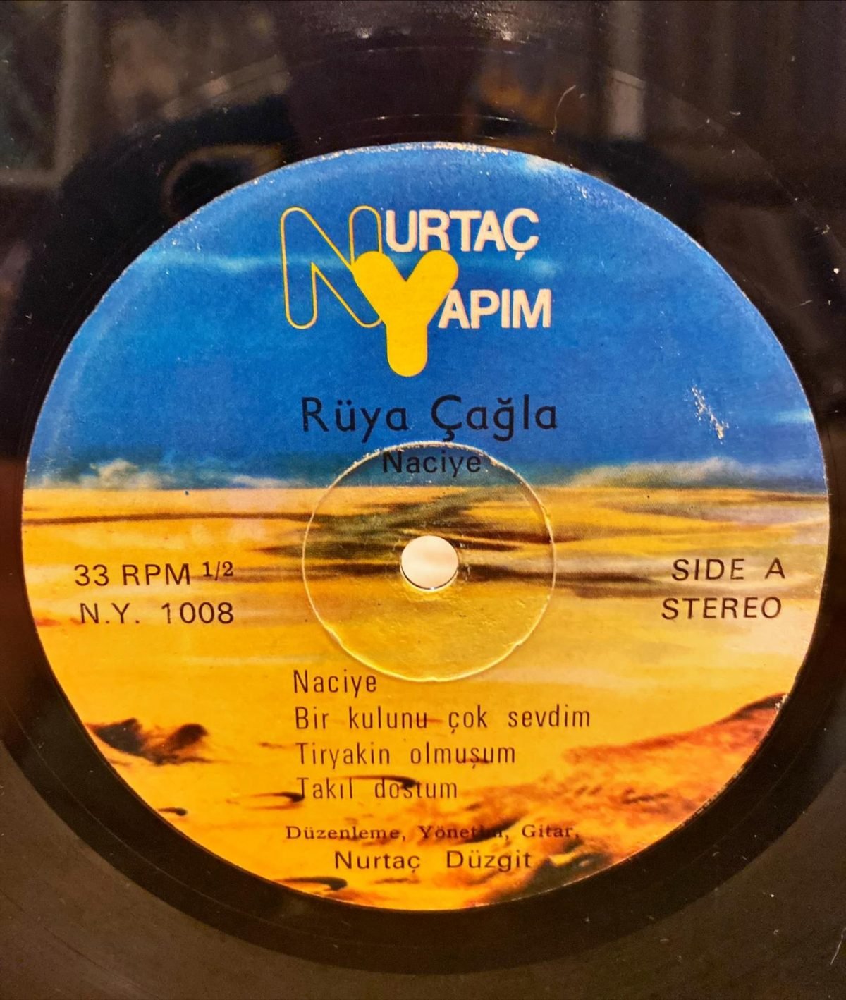 Rüya Çağla ‎– Naciye LP Plak - Görsel 2
