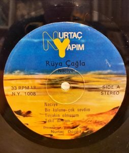 Rüya Çağla ‎– Naciye LP Plak - Görsel 2