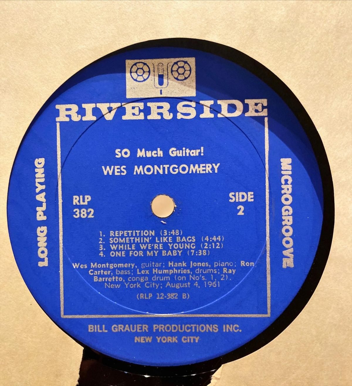 Wes Montgomery ‎– So Much Guitar! LP Plak - Görsel 4