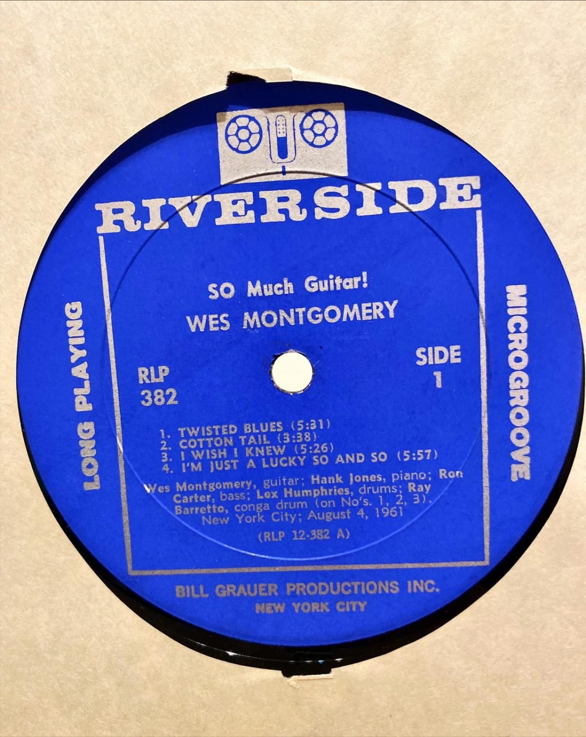 Wes Montgomery ‎– So Much Guitar! LP Plak - Görsel 3