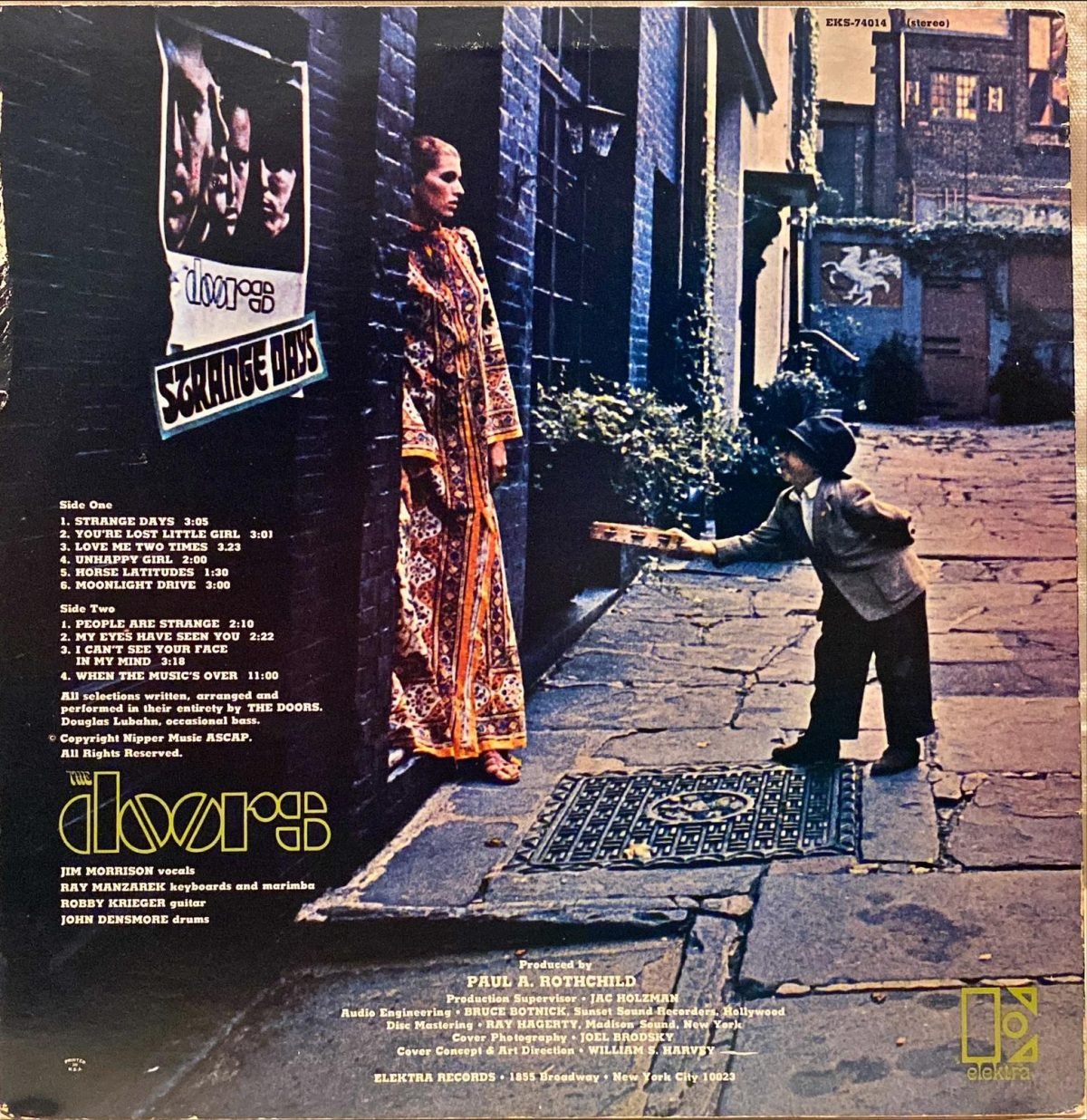 The Doors ‎– Strange Days LP Plak - Görsel 2