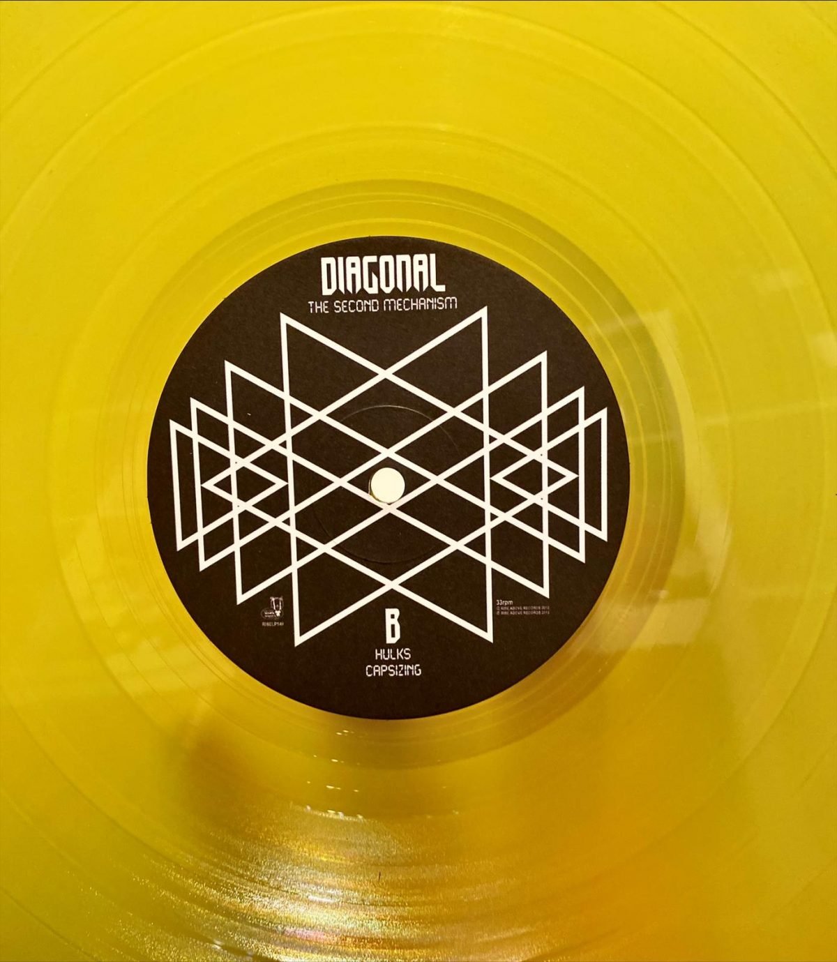 Diagonal ‎– The Second Mechanism LP Renkli Plak - Görsel 4