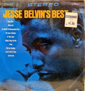Jesse Belvin ‎– Jesse Belvin's Best LP Plak