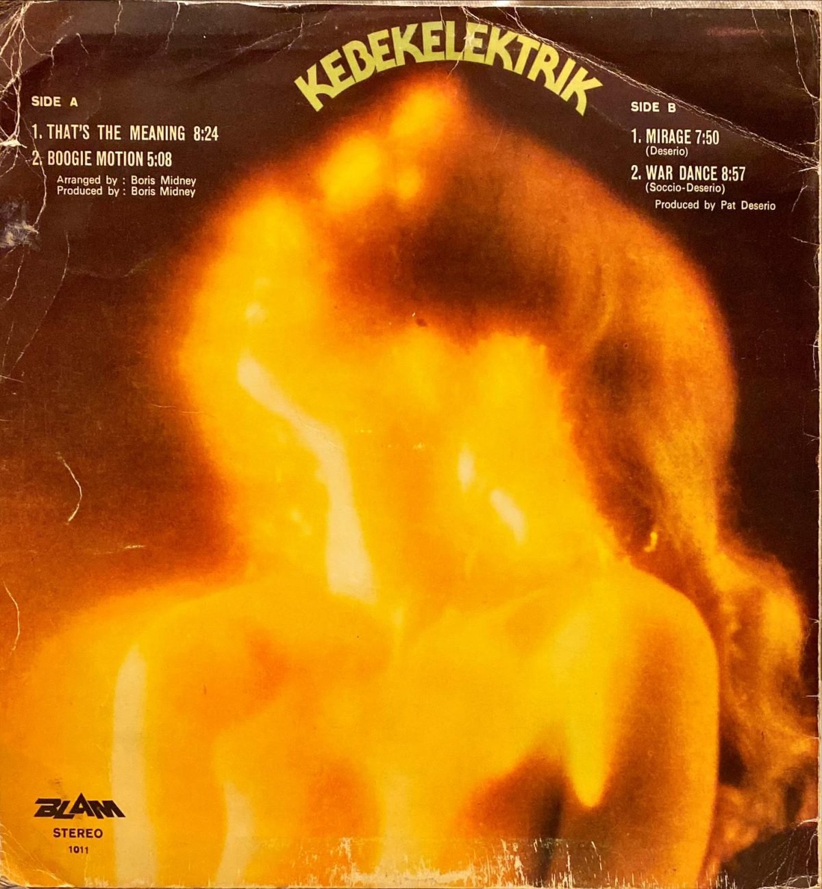 Kebekelektrik ‎– Kebekelektrik LP Plak - Görsel 4
